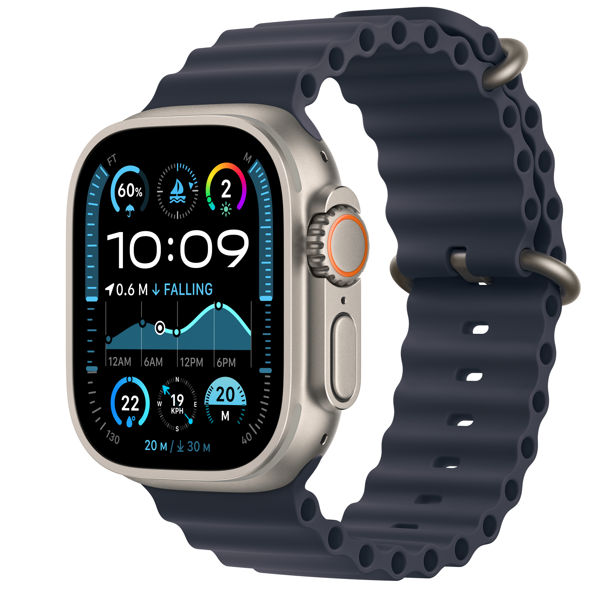 Buy Apple Watch Ultra 2 GPS + Cellular, 49mm Natural Titanium Case 