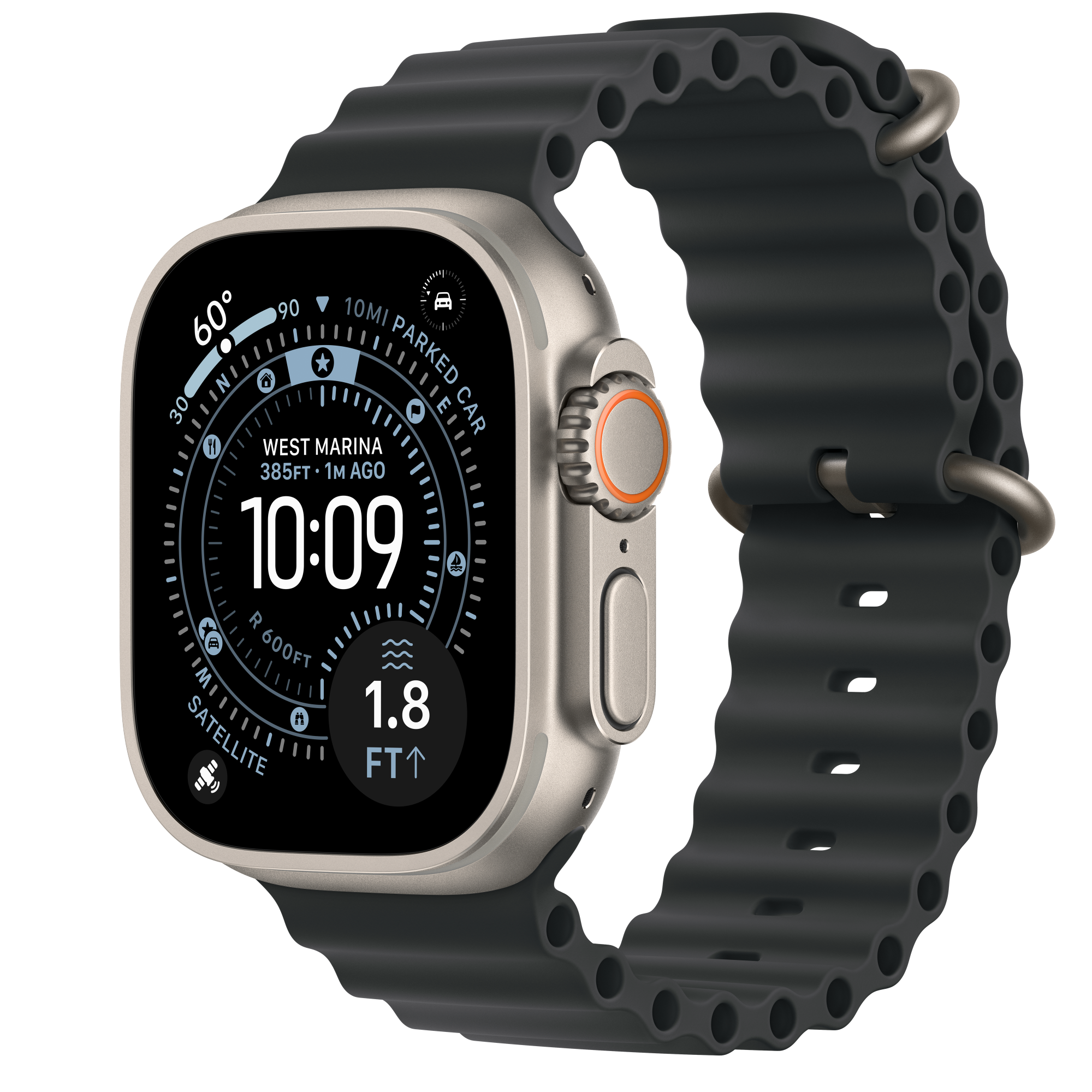 Buy Apple Watch Ultra 2 GPS + Cellular, 49mm Natural Titanium Case 