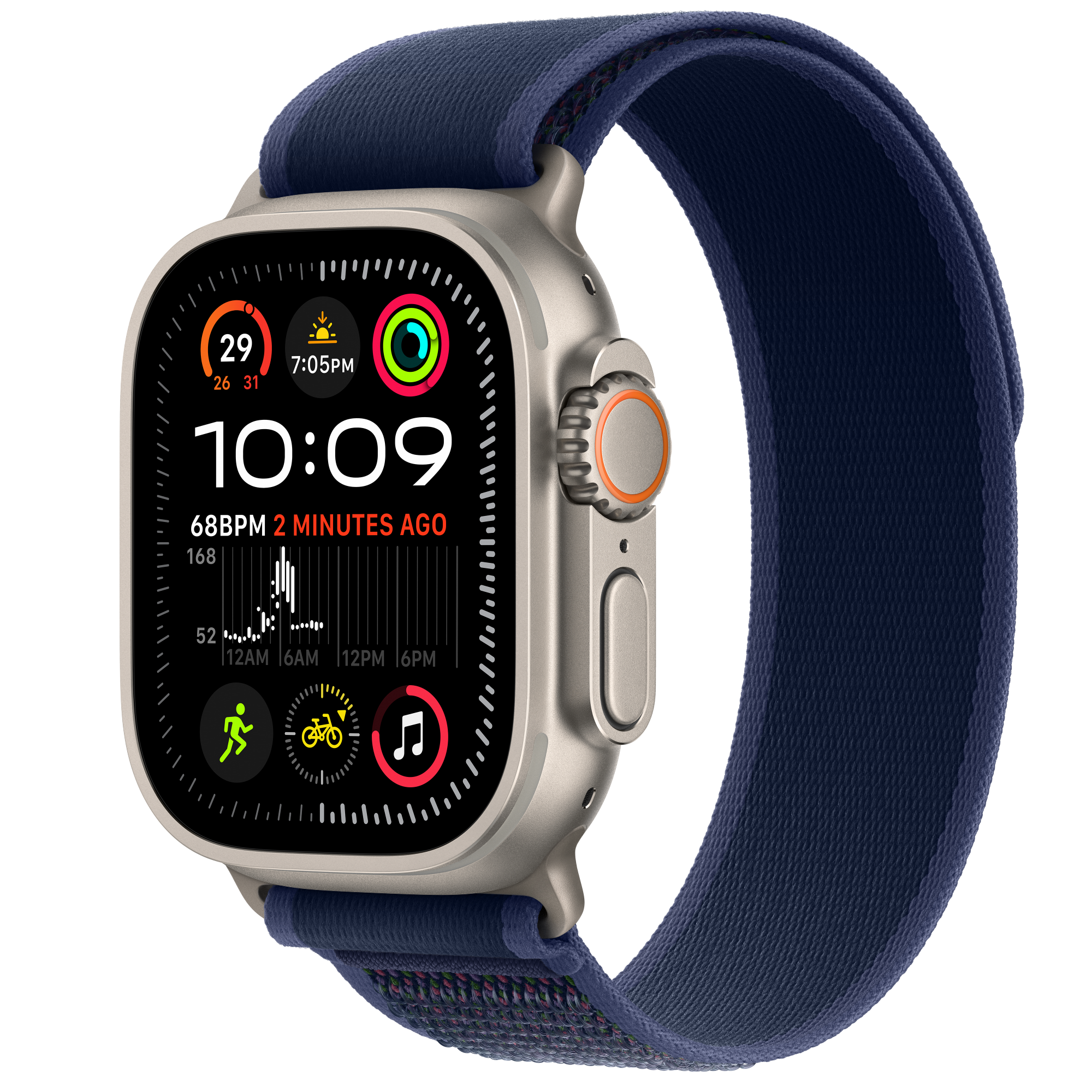 Buy Apple Watch Ultra 2 GPS + Cellular, 49mm Natural Titanium Case 