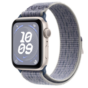 Buy Apple Watch SE GPS, 44mm Starlight Aluminium Case with Grey