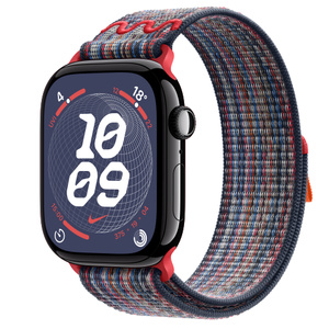 Nike Sport Loop Apple Watch Serie Nike 41mm Bright Green/Blue Nike