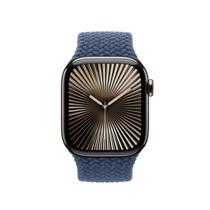 42mmケース用デニムブレイデッドソロループ - サイズ1 - Apple