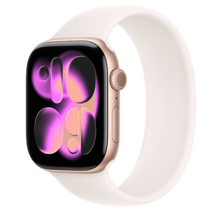Apple Watch Series 11 (GPS + Cellularモ‍デ‍ル) - 46mmローズ 