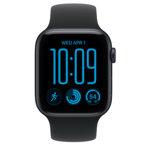 Buy Apple Watch SE 3 GPS, 44mm Midnight Aluminum Case with Black 