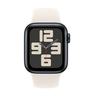 Buy Apple Watch SE GPS, 40mm Midnight Aluminum Case with Starlight 