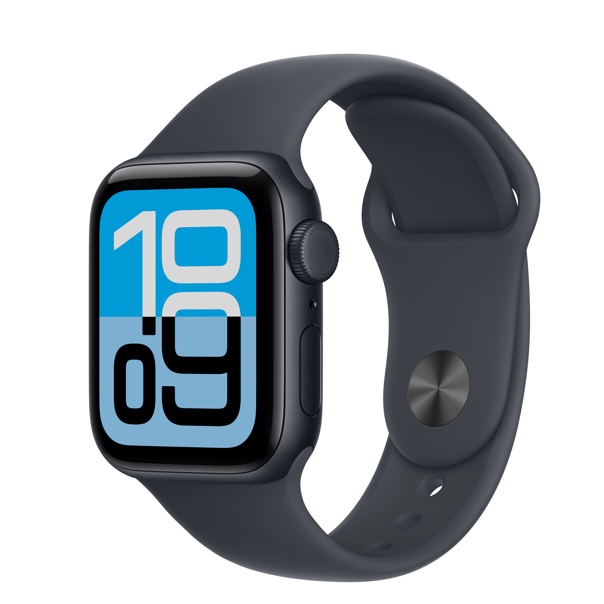 Apple Watch SE 3 GPS + Cellular, Boîtier en aluminium minuit de 40 mm, Bracelet Sport minuit - S/M