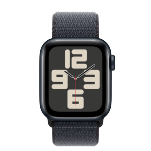 Buy Apple Watch SE GPS, 40mm Midnight Aluminum Case with Ink Sport  