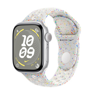 Buy Apple Watch Series 10 GPS, 42mm Silver Aluminum Case with Pure