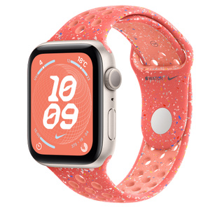 Apple Watch SE (GPSモデル) - 44mmスターライトアルミニウムケースと  