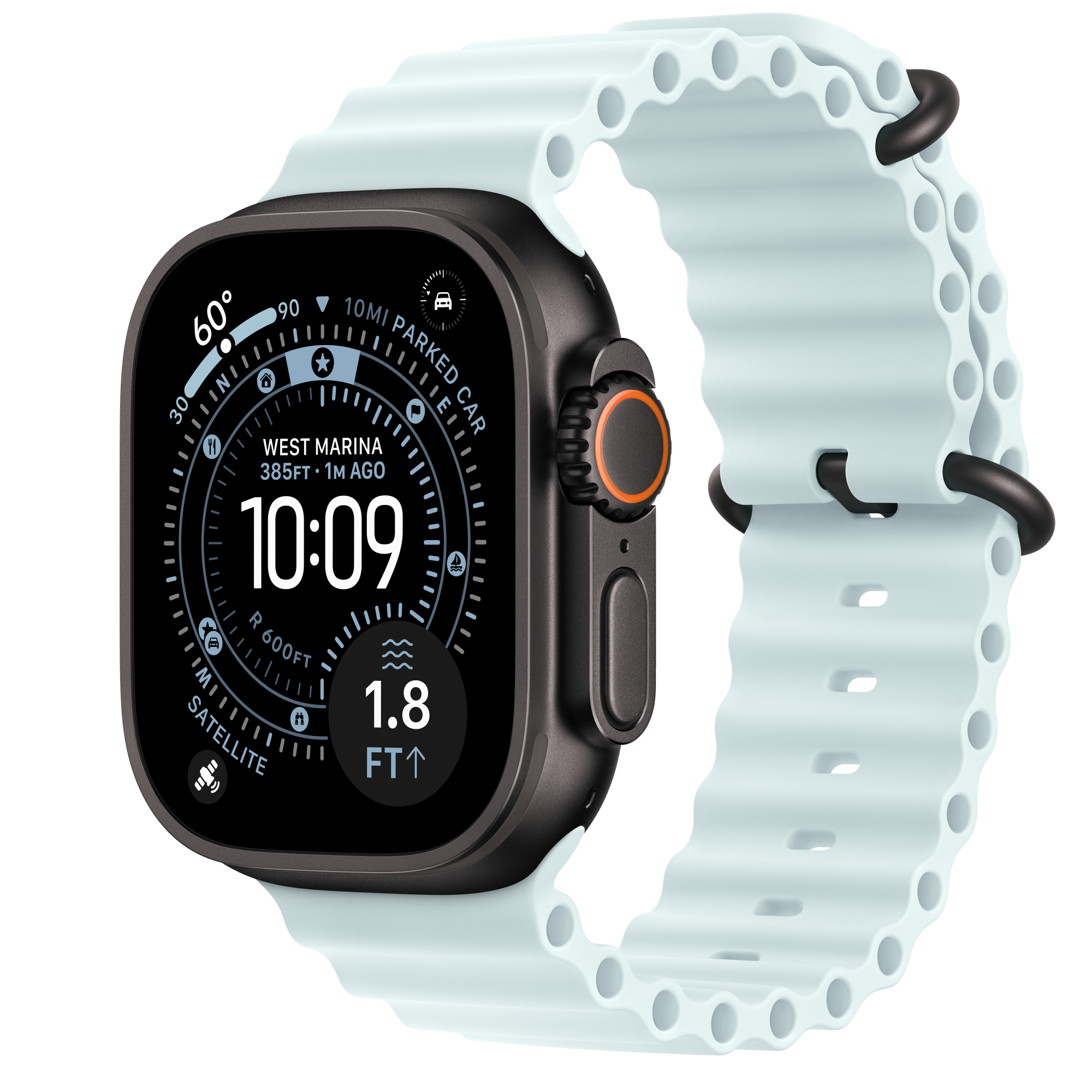 Buy Apple Watch Ultra 2 GPS + Cellular, 49mm Black Titanium Case 