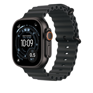 Black Ocean Band features a titanium buckle and adjustable loop