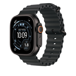 Black Ocean Band features a titanium buckle and adjustable loop