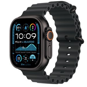 Apple Watch Ultra 2 GPS + Cellular, 49 mm Titangehäuse Schwarz  