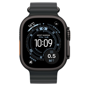 Apple Watch Ultra 49mm 本体 ミッドナイトオーシャン 1月までApple  