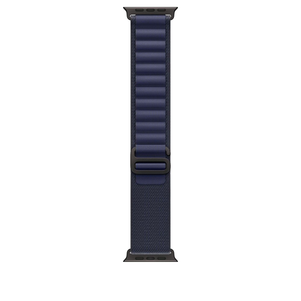 49mm Navy Alpine Loop - Small - Black Titanium Finish – MYPW3ZM/A