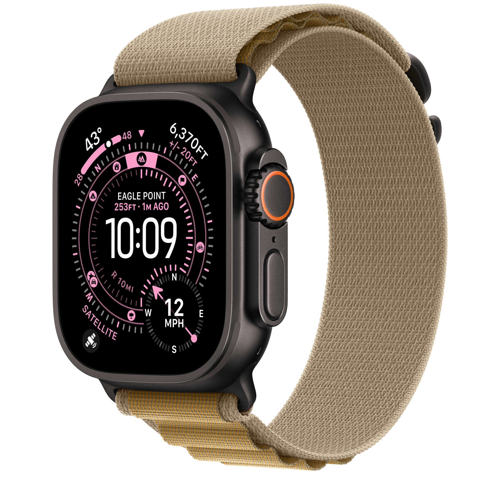Buy Apple Watch Ultra 2 GPS + Cellular, 49mm Black Titanium Case 
