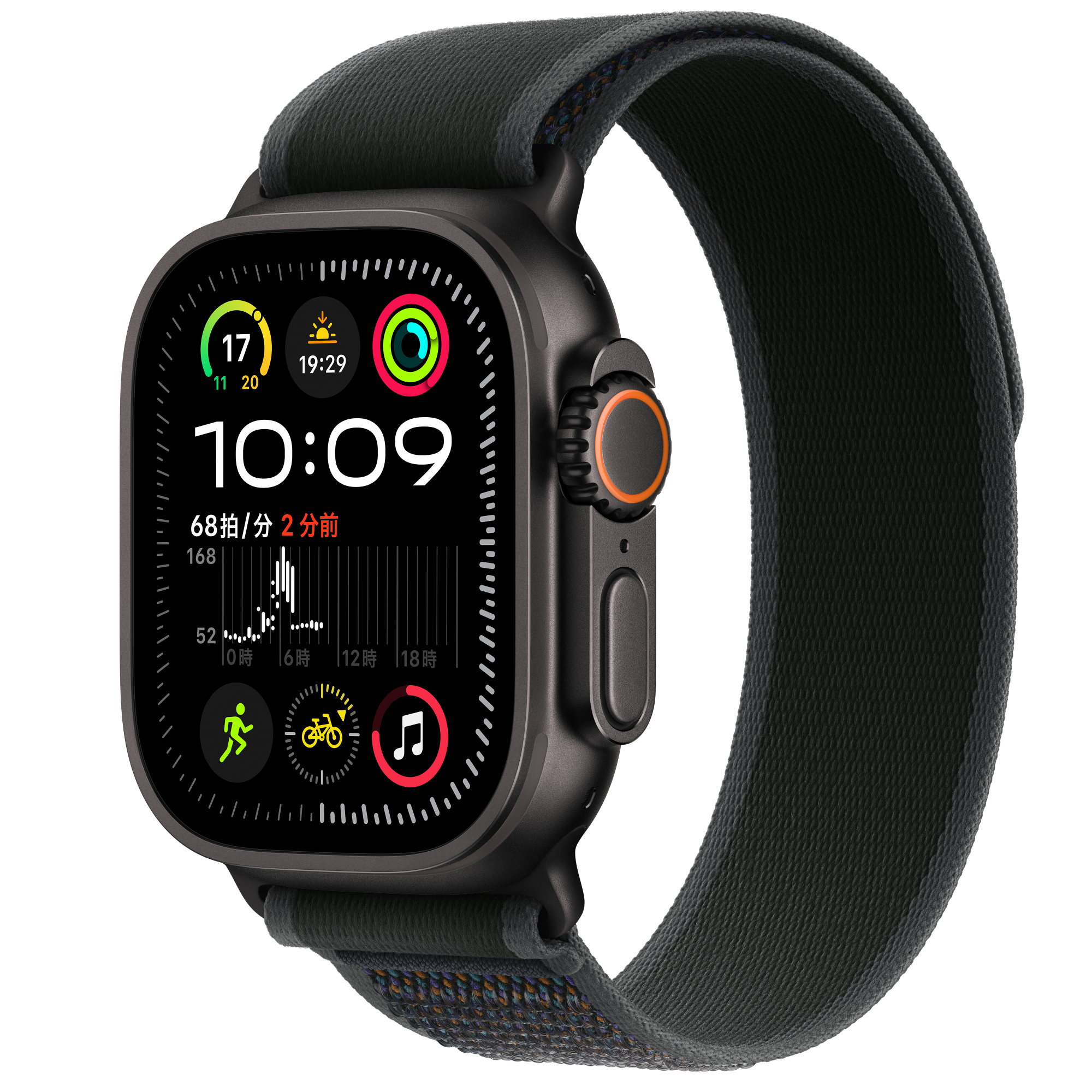 Apple Watch Ultra 2 (GPS + Cellularモ‍デ‍ル) - 49mmブラック  
