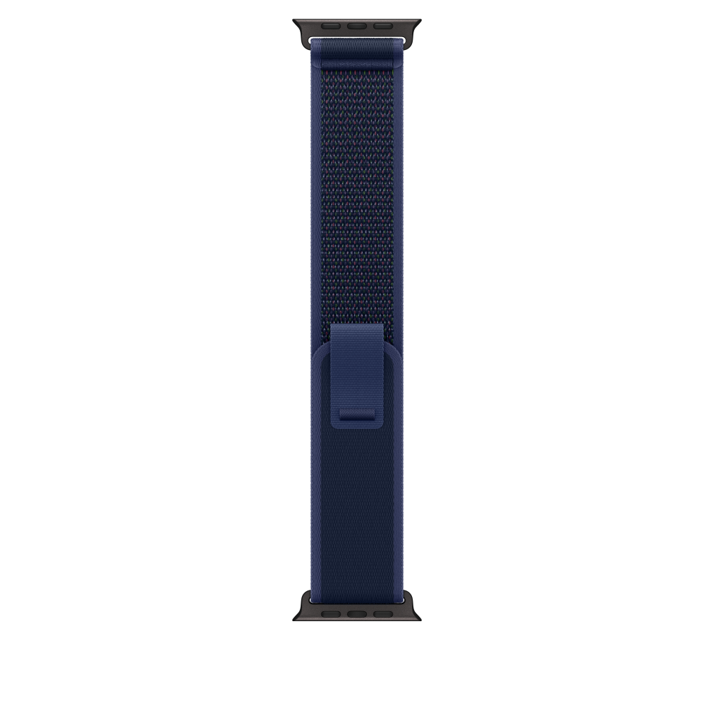 49mm Blue Trail Loop - S/M - Black Titanium Finish – MYQ73ZM/A