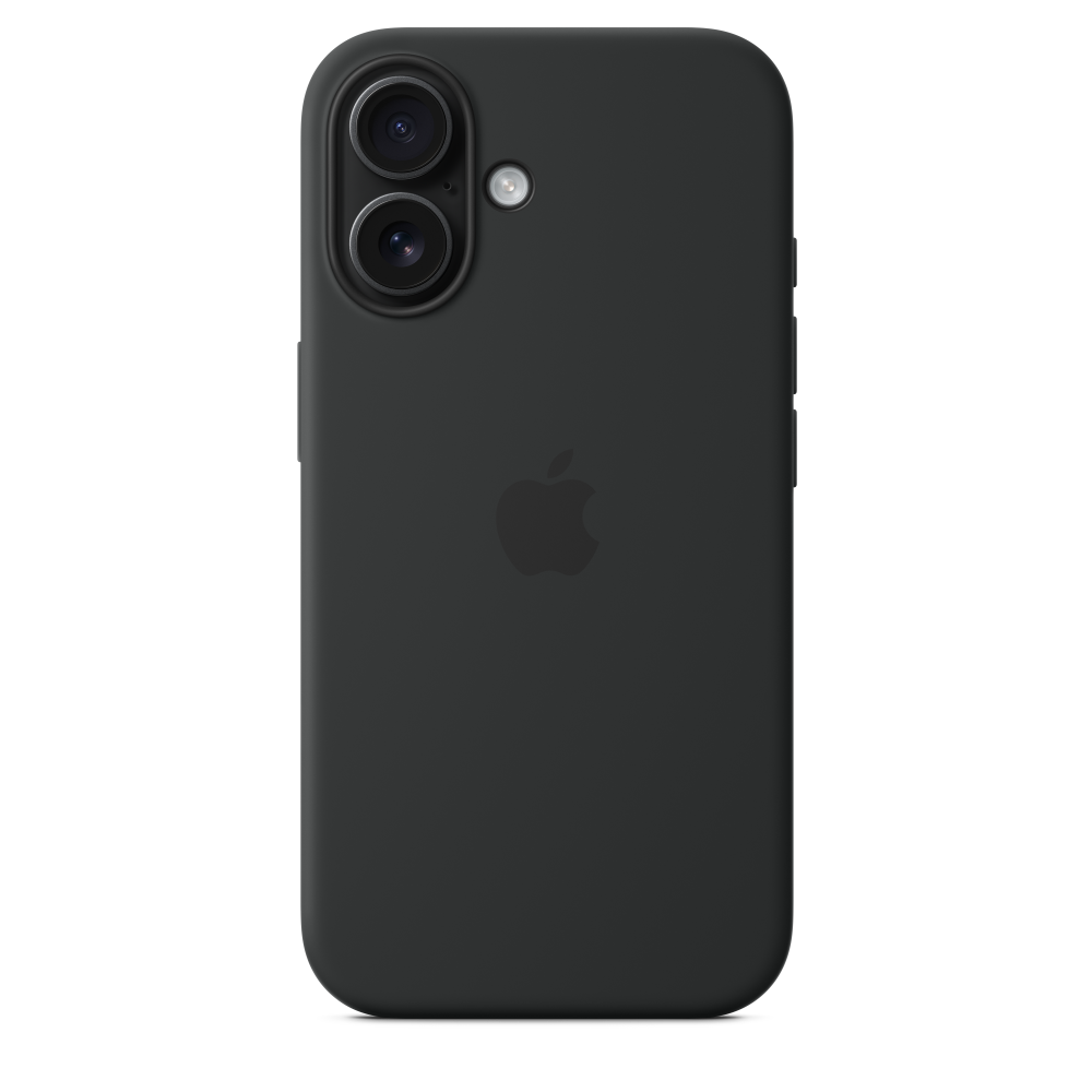 iPhone 16 Silicone Case with MagSafe - Black – MYY13ZM/A