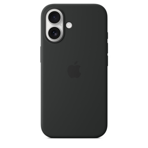 MagSafe対応iPhone 16シリコーンケース – ブラック - Apple（日本）