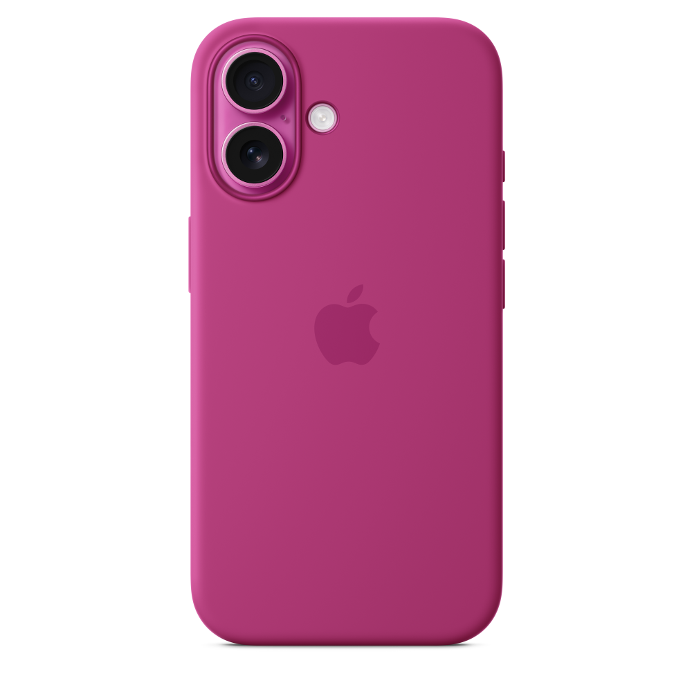 iPhone 16 Silicone Case with MagSafe - Fuchsia – MYY53ZM/A