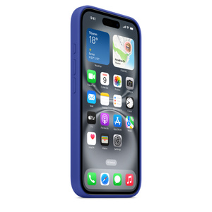 MagSafe対応iPhone 16シリコーンケース – ウルトラマリン - Apple（日本）