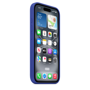 Apple iPhone 16 Silicone Case with MagSafe, цвет: Ultramarine — фото 6