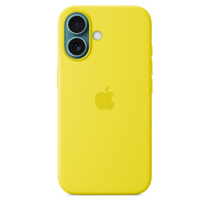 iPhone 16 Silicone Case with MagSafe – Star Fruit - Apple