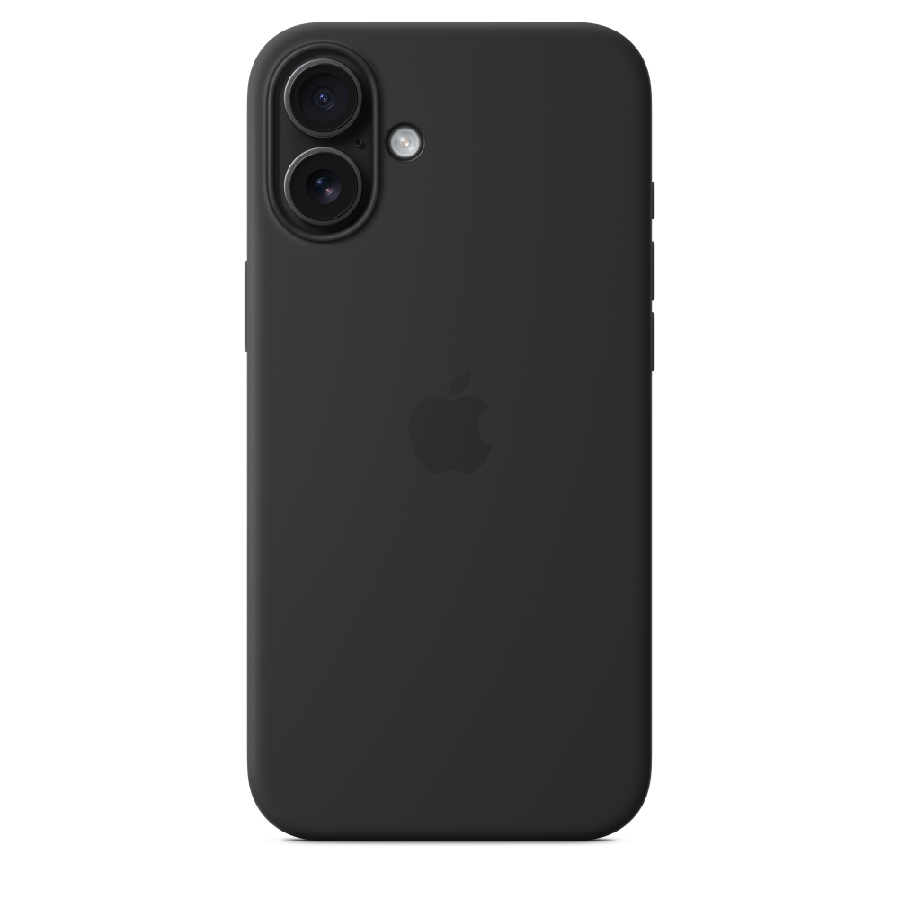 iPhone 16 Plus Silicone Case with MagSafe - Black – MYY93ZM/A