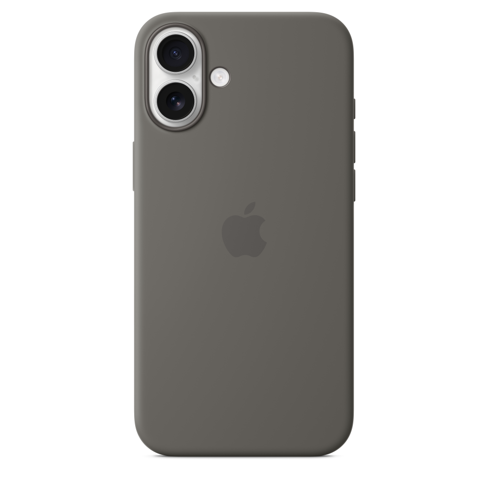 iPhone 16 Plus Silicone Case with MagSafe - Stone Gray – MYYC3ZM/A