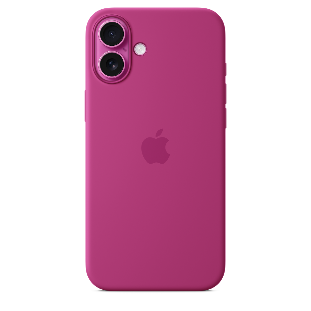 iPhone 16 Plus Silicone Case with MagSafe - Fuchsia – MYYE3ZM/A