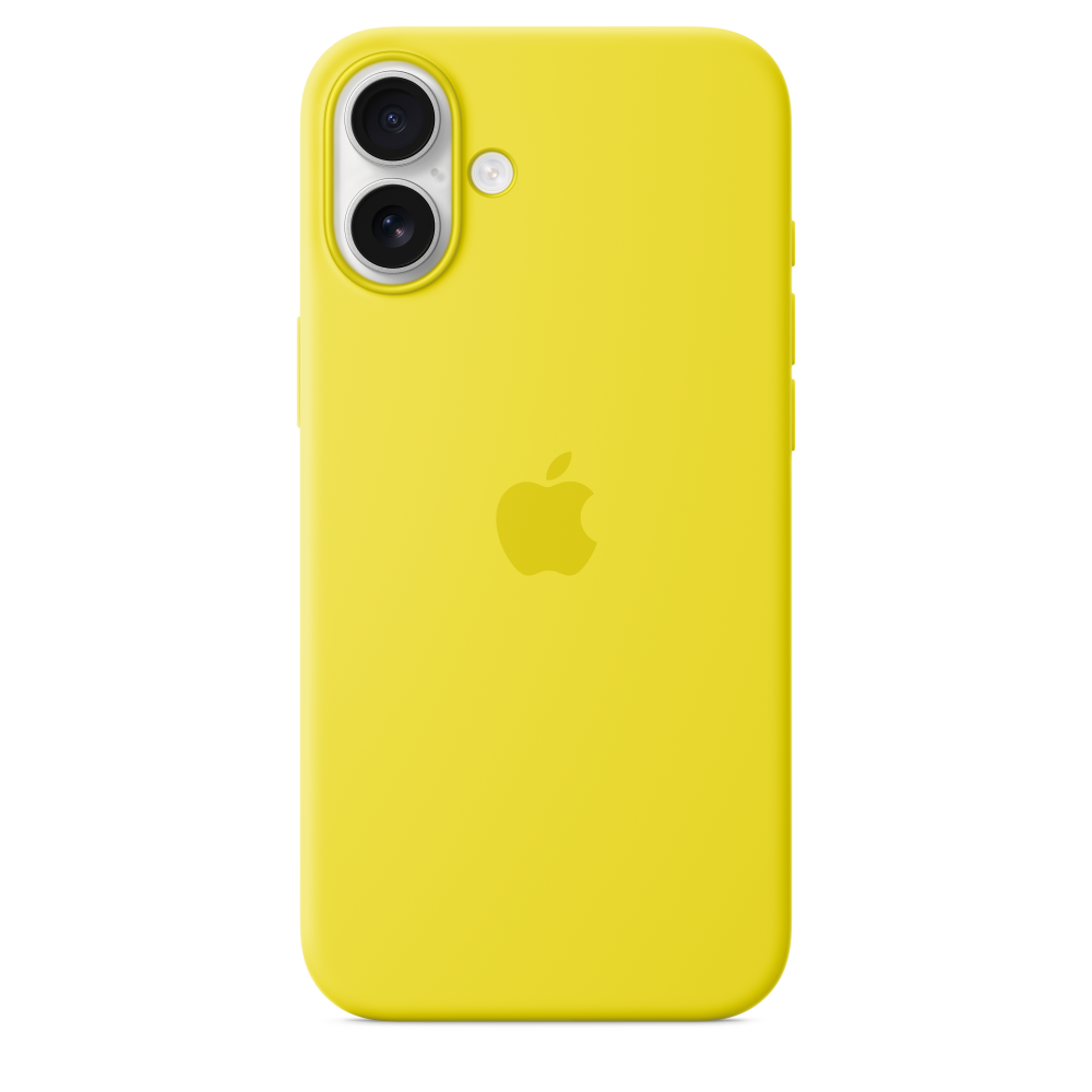 iPhone 16 Plus Silicone Case with MagSafe - Star Fruit – MYYG3ZM/A