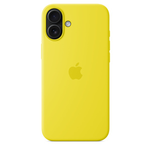 Apple iPhone 16 Plus Silicone Case with MagSafe, цвет: Star Fruit — фото 5