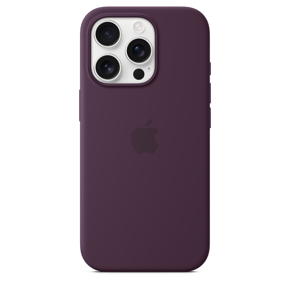 iPhone 16 Pro Silicone Case with MagSafe - Plum – MYYM3ZM/A