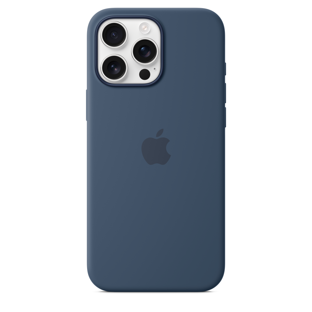 iPhone 16 Pro Max Silicone Case with MagSafe - Denim – MYYU3ZM/A