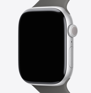 Apple Watch Series 10, urkasse av aluminium, matt finish, helskjerm, avrundede hjørner, Digital Crown, sideknapp