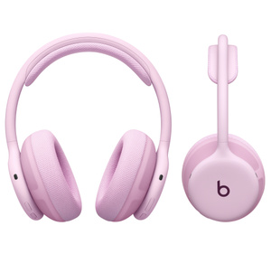 Beats 360 in Pink, shown from the front and side