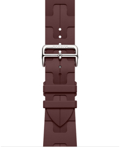 2098 Apple Watch エルメス キリム カーキ ラバー スポーツ Hermès