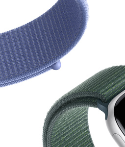 グリーンブレイデッドソロループ Apple Watchのバンドを購入