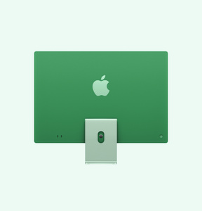 24インチ グリーン VESAマウントアダプタ搭載iMac iMac, 24インチ, M4 チップ, 8コアCPU, 8コアGPU, グリーン, 、VESA