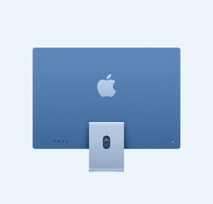 iMac, 24インチ, M4 チップ, 10コアCPU, 10コアGPU, ブルー, Nano