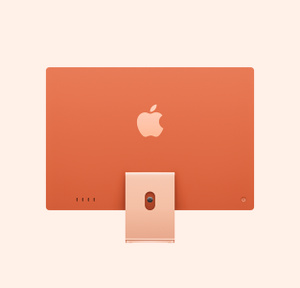 断捨離中　Apple iMac 24インチ オレンジ iMac, 24インチ, M4 チップ, 10コアCPU, 10コアGPU, オレンジ, Nano