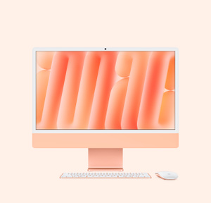 【■i7搭載iMac◆iOS 10.15】SSD仕様 現品管理番号：1006JPY2 24インチiMac [整備済製品] 8コアCPUと10コアGPUを搭載したApple M3