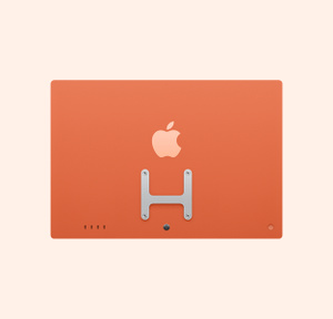 iMac, 24インチ, M4 チップ, 10コアCPU, 10コアGPU, オレンジ, 標準