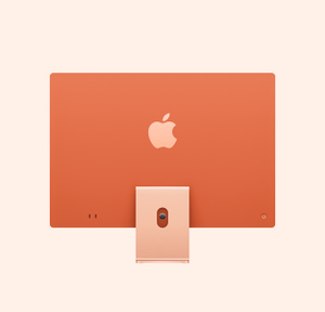 Buy iMac, 24”, M4 Chip, 8-core CPU, 8-core GPU, Orange, Stand