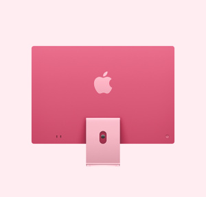 iMac, 24インチ, M4 チップ, 8コアCPU, 8コアGPU, ピンク, 、スタンド