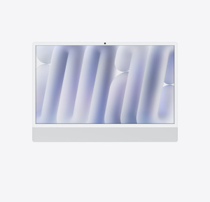 Apple iMac シルバー iMac, 24 inç, M4 Çip, 8 çekirdekli CPU, 8 çekirdekli GPU, Gümüş