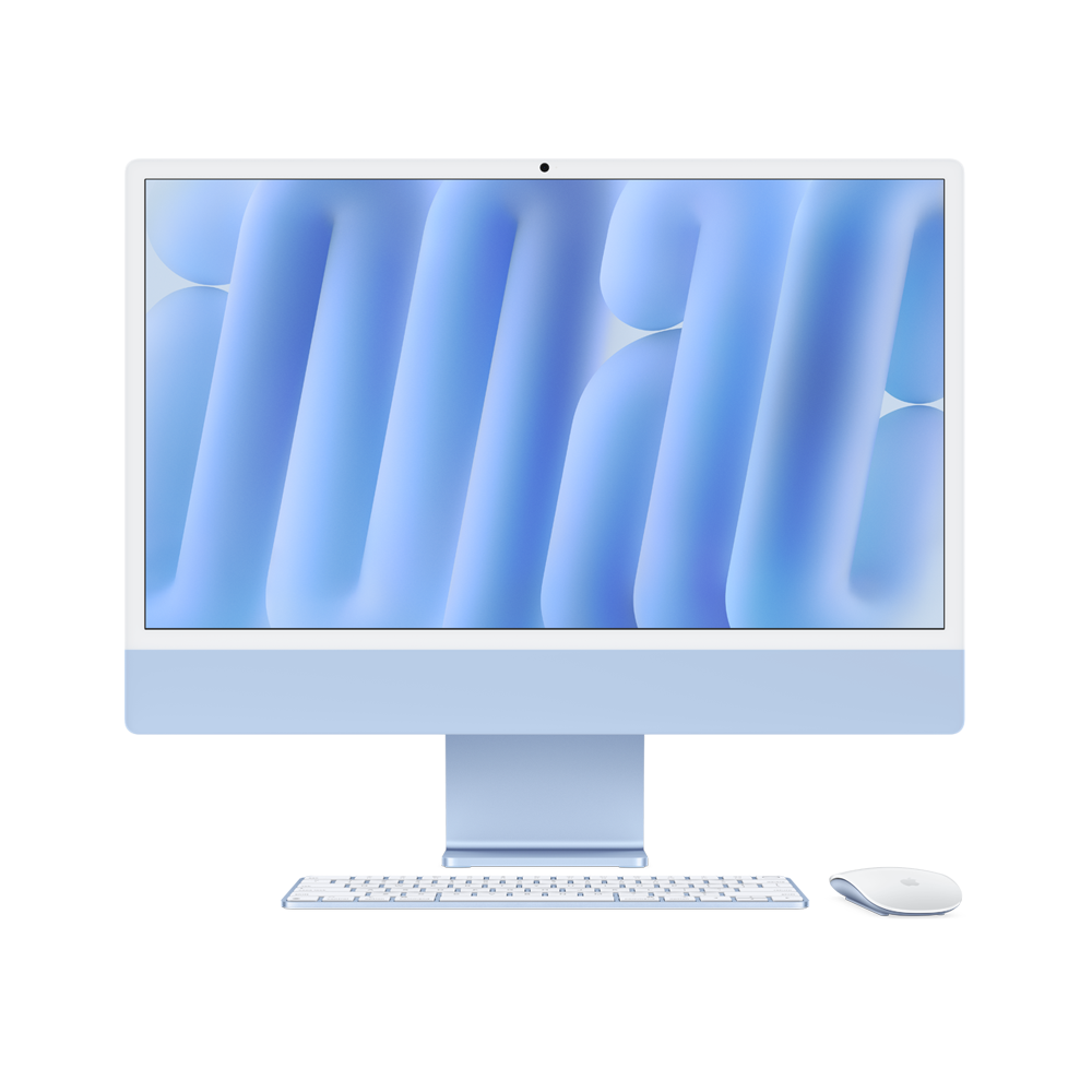 IMAC 24" BLU/10CCPU/10CGPU/32GB/2TB/NUMERIC-M4 – Z1K50014W