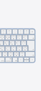 iMac, 24インチ, M4 チップ, 8コアCPU, 8コアGPU, ブルー, 、スタンド