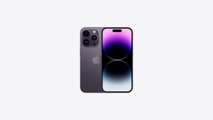 Certified pre-owned iPhone 14 Pro 256GB in Deep Purple